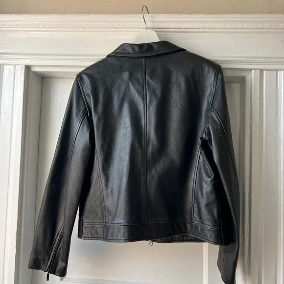 Vintage Guess Ponyhair Leather Jacket - Picture 6 of 9